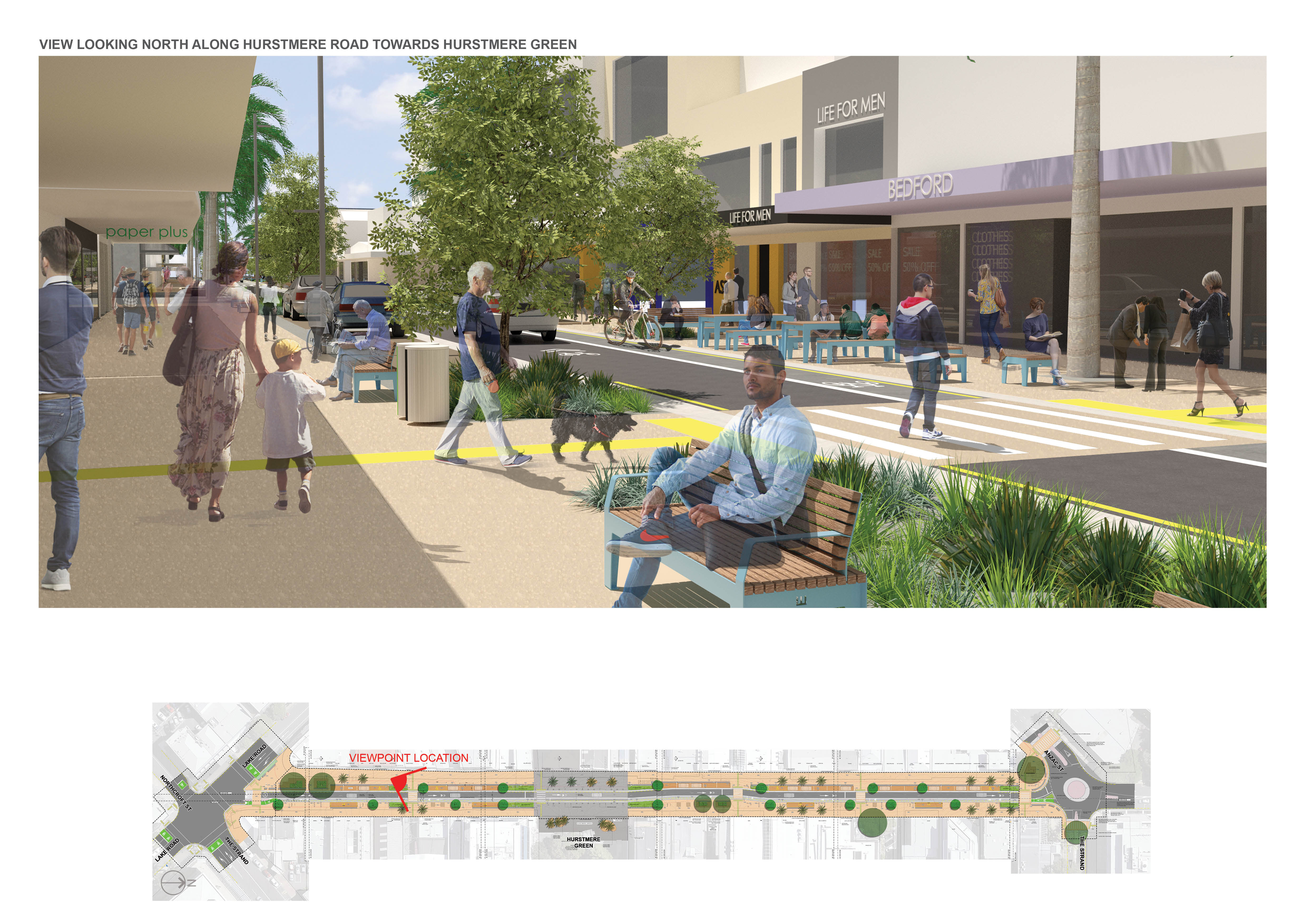 Hurstmere Road Transformation