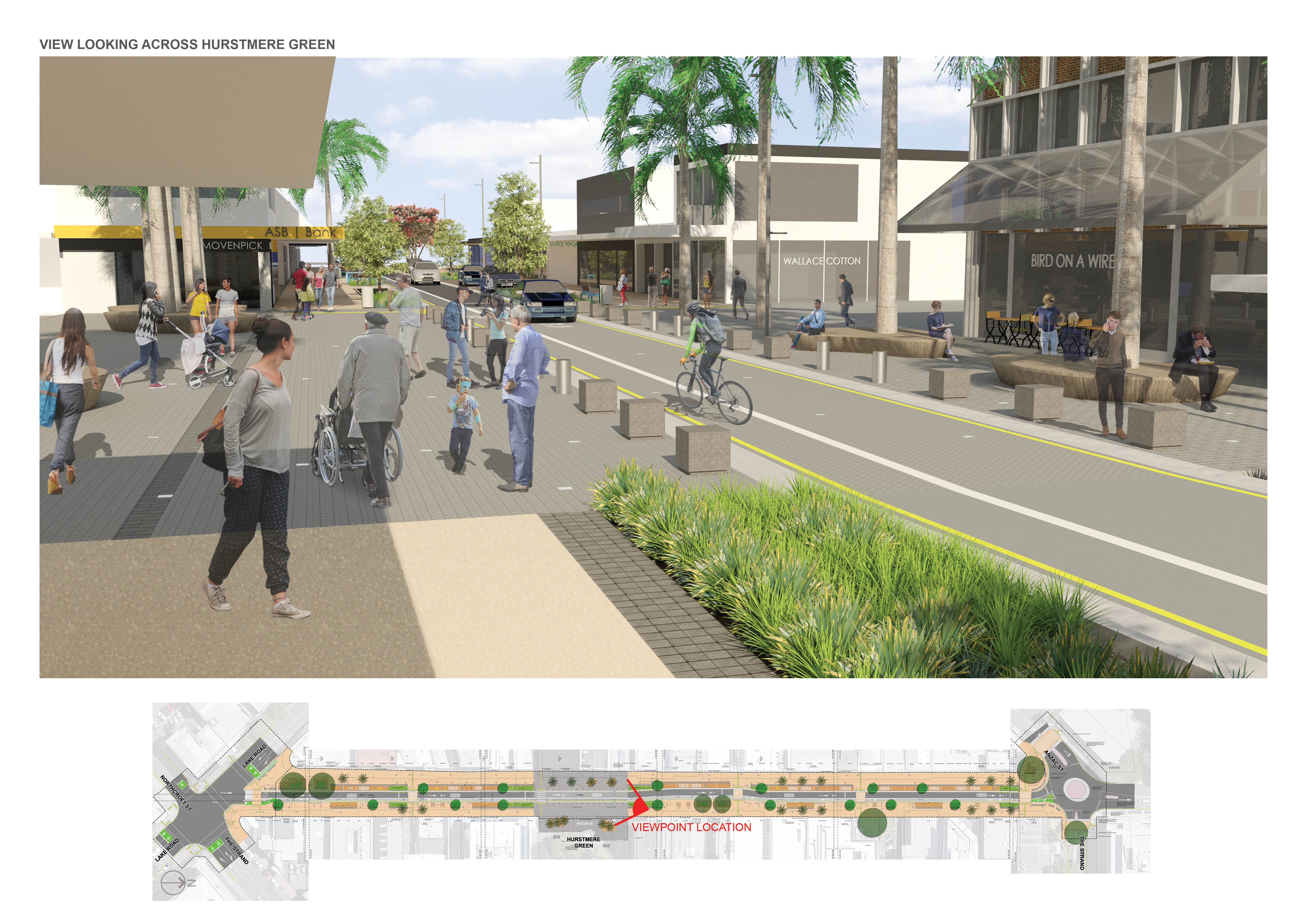 Hurstmere Road Transformation