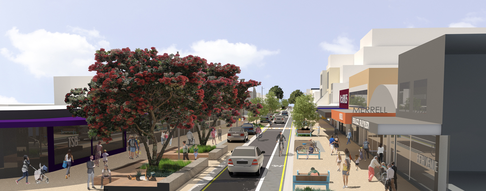 Hurstmere Road Transformation